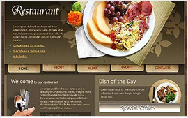 Thiết kế website Nhà hàng - Ẩm thực